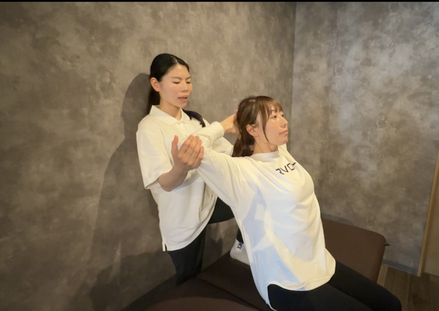 初回ストレッチ施術